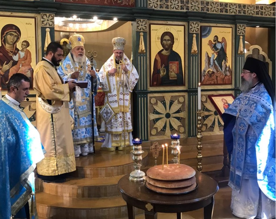 Настоятель Бейрутского подворья Русской Православной Церкви принял участие в праздничной Литургии в Рабии