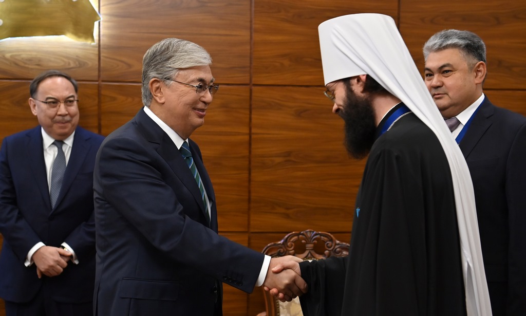 Председатель ОВЦС встретился с Президентом Казахстана К.К. Токаевым