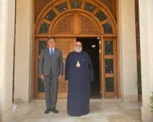 Στον Μητροπολίτη Ταμασού ο Πρέσβης της Ελλάδος στην Κύπρο