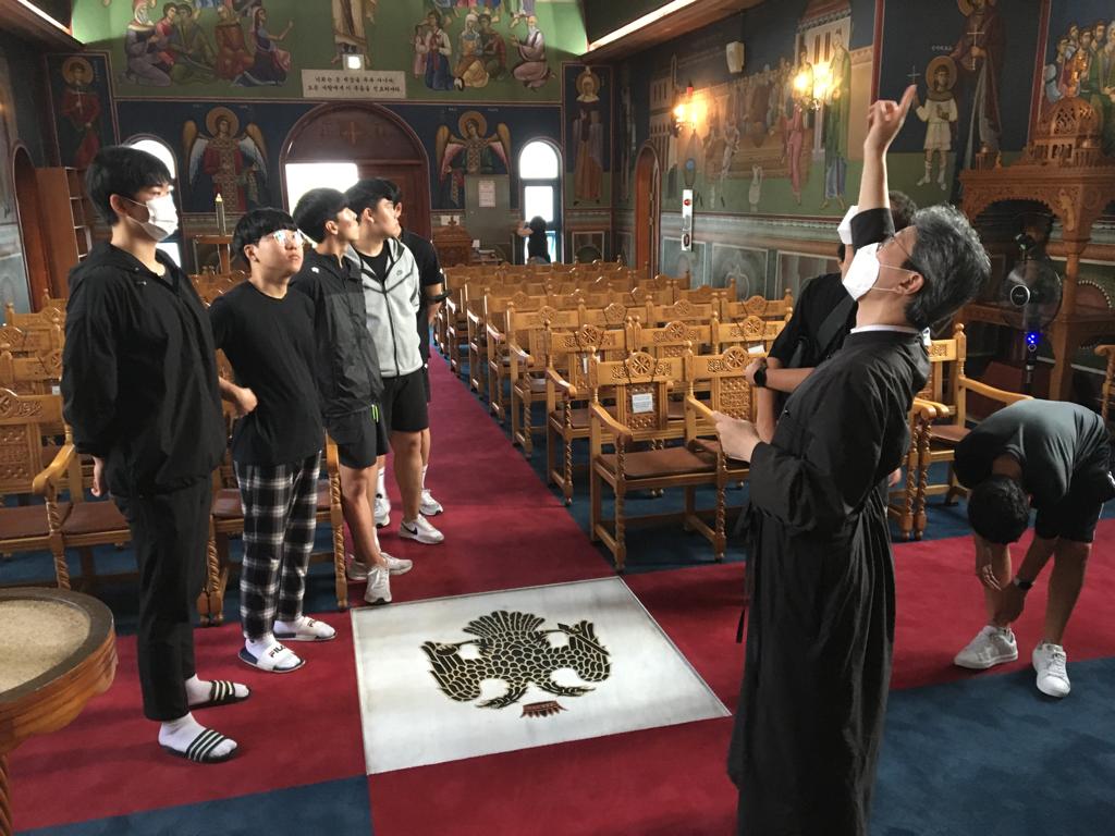 Ο Μητροπολίτης Κορέας στην ενορία του Αγίου Διονυσίου Ulsan