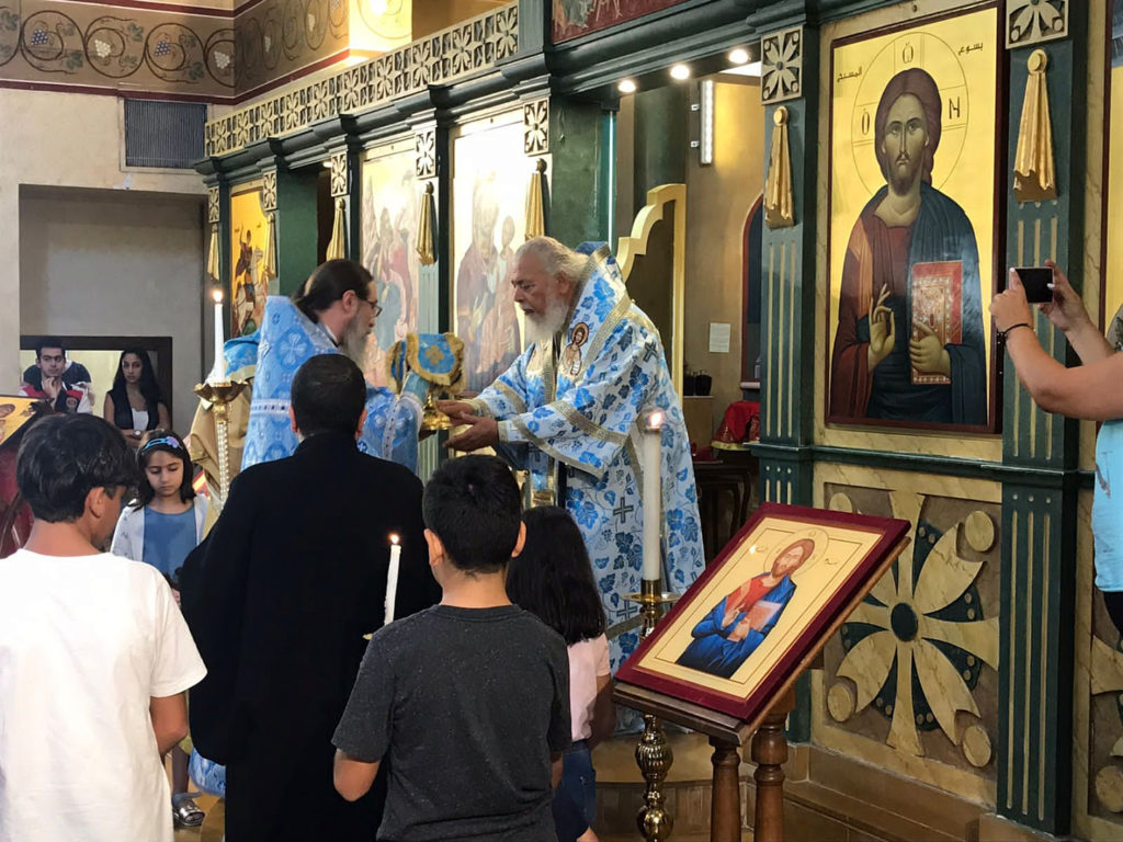 Настоятель Бейрутского подворья Русской Православной Церкви принял участие в праздничной Литургии в Рабии