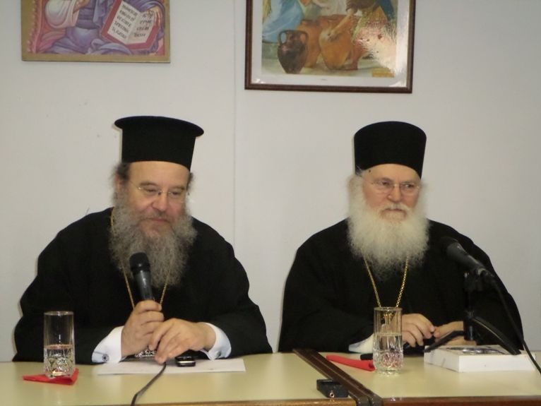 Consecration of newly constructed Church of St. Nicholas, on small isle of Ammouliani, near Mt. Athos