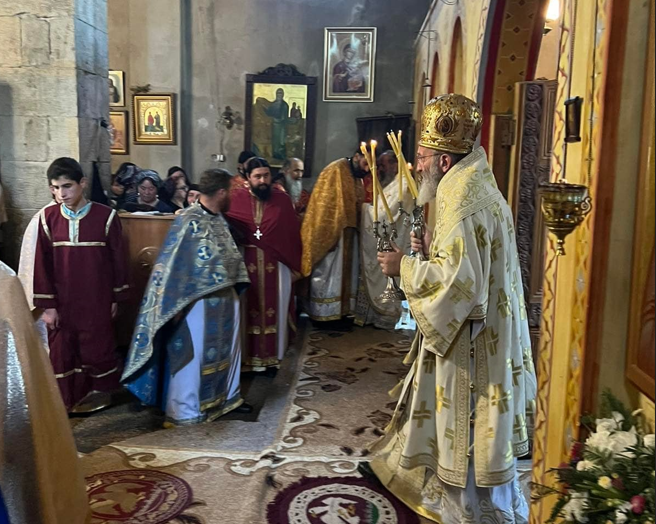 მისი ყოვლადუსამღვდელოესობა, მარგვეთისა და უბისის ეპისკოპოსი მელქისედეკი (ხაჩიძე) ეწვია ცაგერისა და ლენტეხის ეპარქიას