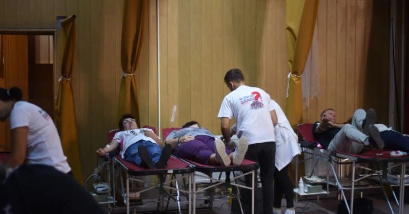 Πάνω από 120 Ορθόδοξοι νέοι προσέφεραν αίμα για καλό σκοπό