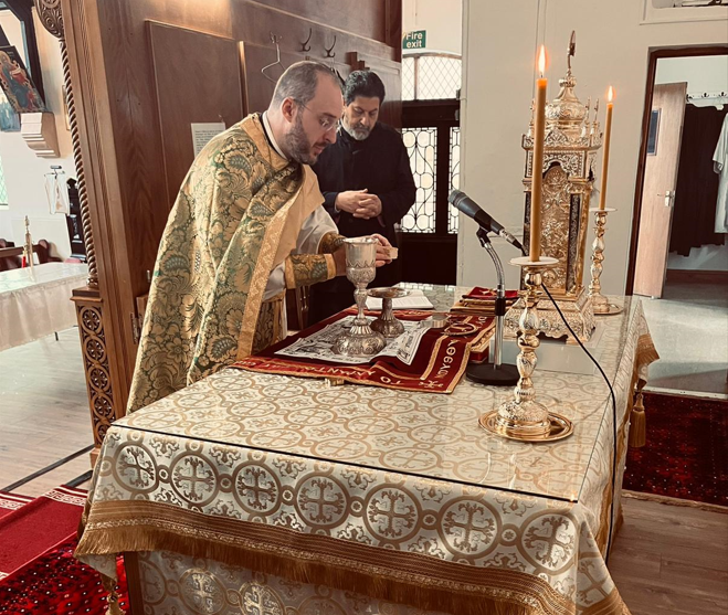 Divine Liturgy at St. Barnabas in Wood Green