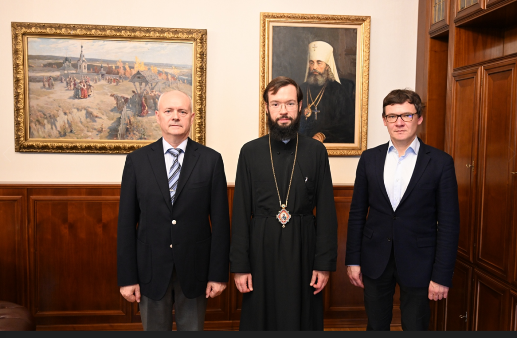 Состоялась встреча председателя ОВЦС с директором Фонда Андрея Первозванного