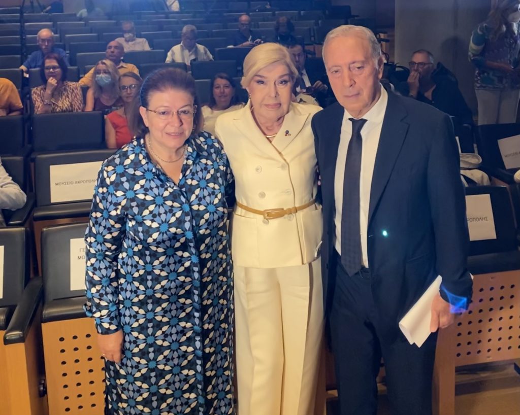 Ομιλία της Λίνας Μενδώνη στην ημερίδα «Παρθενώνας και Δημοκρατία» στο Μουσείο Ακρόπολης