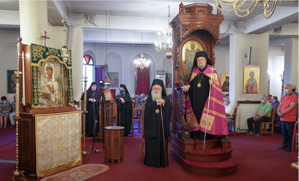 Ο Πριγκηποννήσων Δημήτριος στον Θαυματουργό Άγιο Λουκά (VIDEO/ΦΩΤΟ)