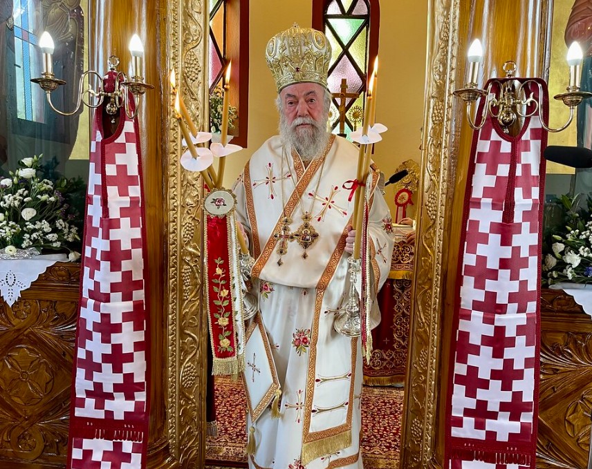 Ο Μητροπολίτης Ελευθερουπόλεως στο Σιδηροχώρι Παγγαίου