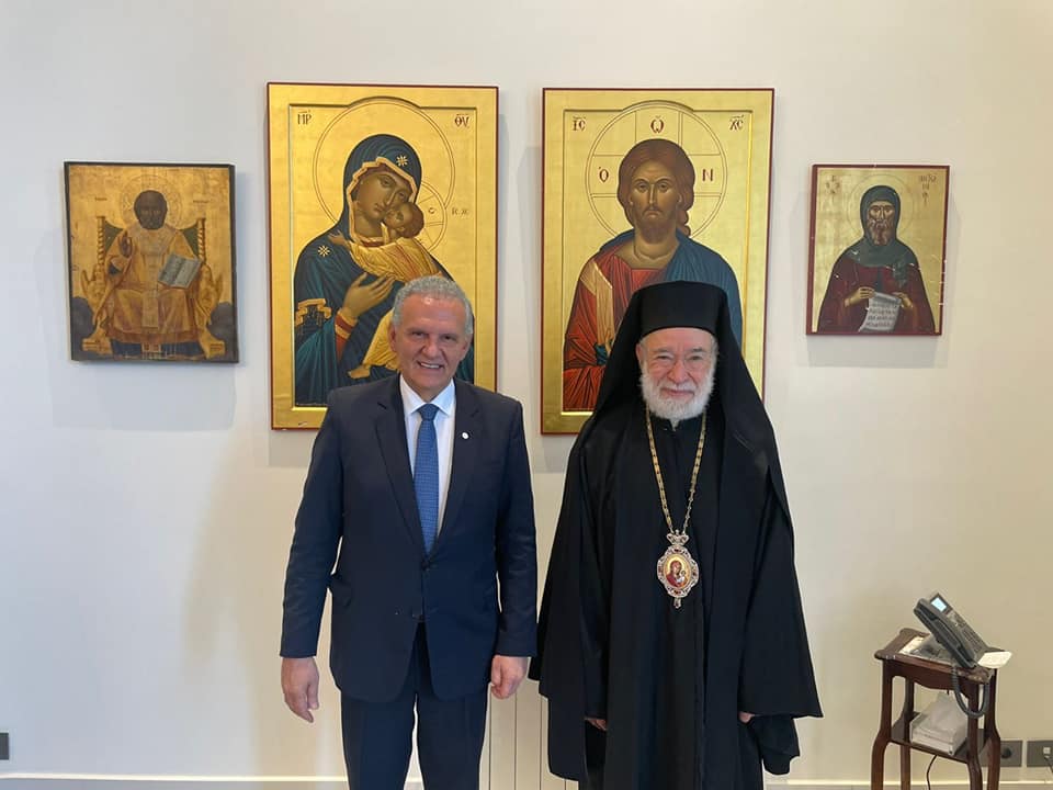 Φωτίου: Η Κύπρος στηρίζει το έργο της Εκκλησίας του Λιβάνου