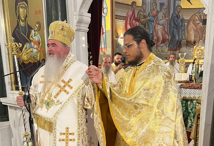Ο Μητροπολίτης Νέας Κρήνης χειροτόνησε τον Αρχιδιάκονό του σε Πρεσβύτερο