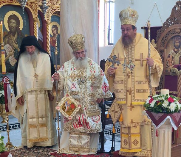 Διορθόδοξο Αρχιερατικό Συλλείτουργο στην Τραγάνα Λοκρίδος