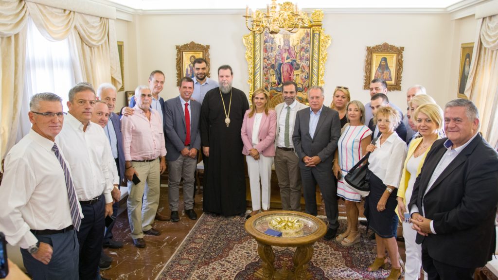 Τον Μητροπολίτη Νέας Ιωνίας επισκέφθηκε κλιμάκιο της Νέας Δημοκρατίας