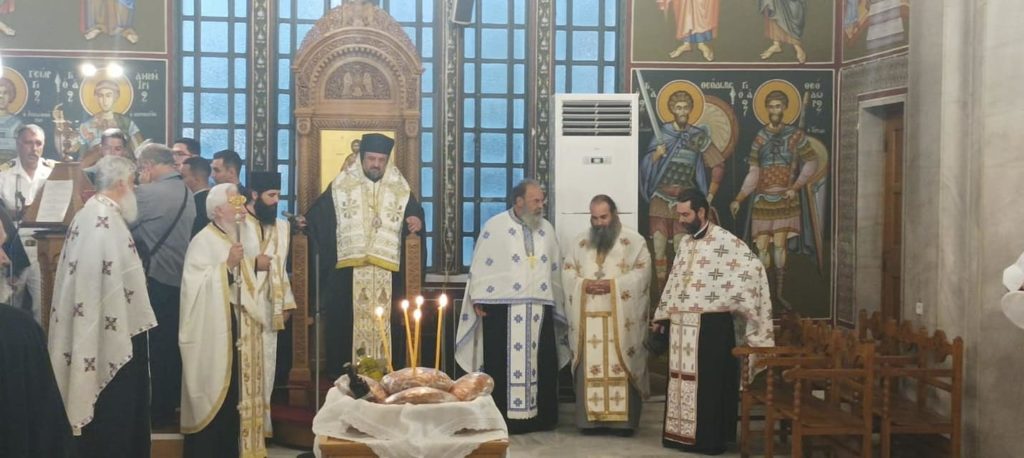 Στην εορτή της Προστάτιδας του Ελληνικού Πενταγώνου ο Μητροπολίτης Ζάμπιας