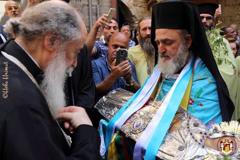 Η Απόδοση της εορτής της Κοιμήσεως της Θεοτόκου στα Ιεροσόλυμα