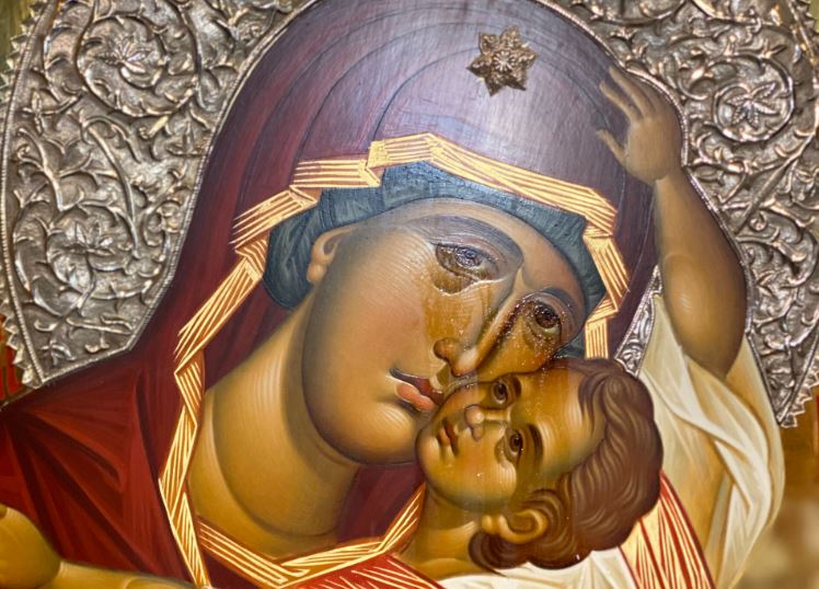 ΒΥΡΩΝΑΣ: Ιερά Αγρυπνία στην Παναγία την Παρηγορήτρια