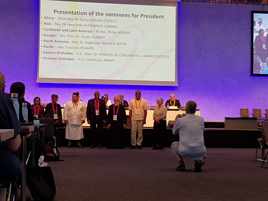 Εκλογή Μητροπολίτη Κωνσταντίας Βασιλείου ως Προέδρου των Ορθοδόξων στο ΠΣΕ