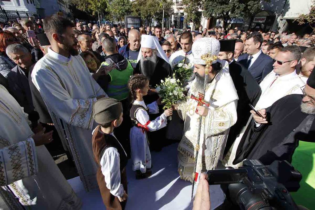 Enthronement in Serbia of new Bishop of Sabac Ierotheos