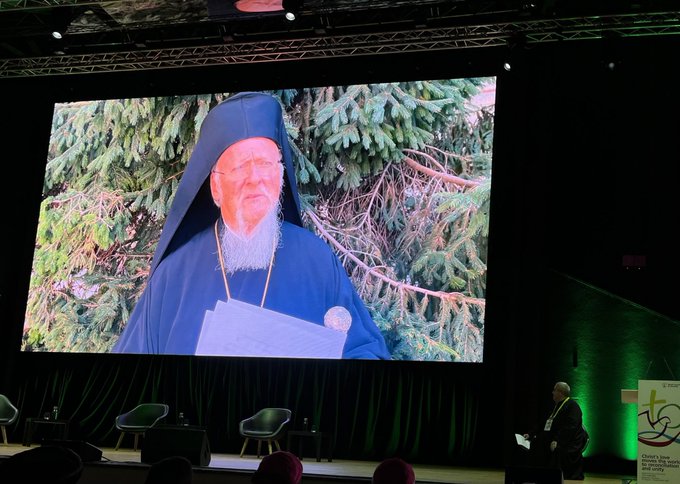 Χαιρετισμός του Οικουμενικού Πατριάρχη στην 11η Γενική Συνέλευση του ΠΣΕ