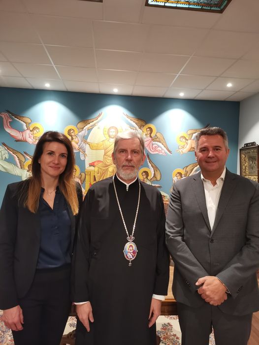 Η Δήμαρχος της Οστερσούντ στον Μητροπολίτη Σουηδίας