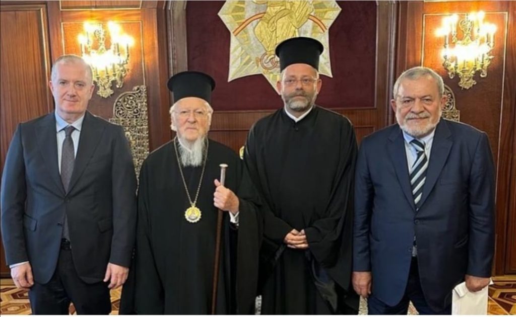 Συνάντηση Οικουμενικού Πατριάρχη με Ομογενειακούς φορείς