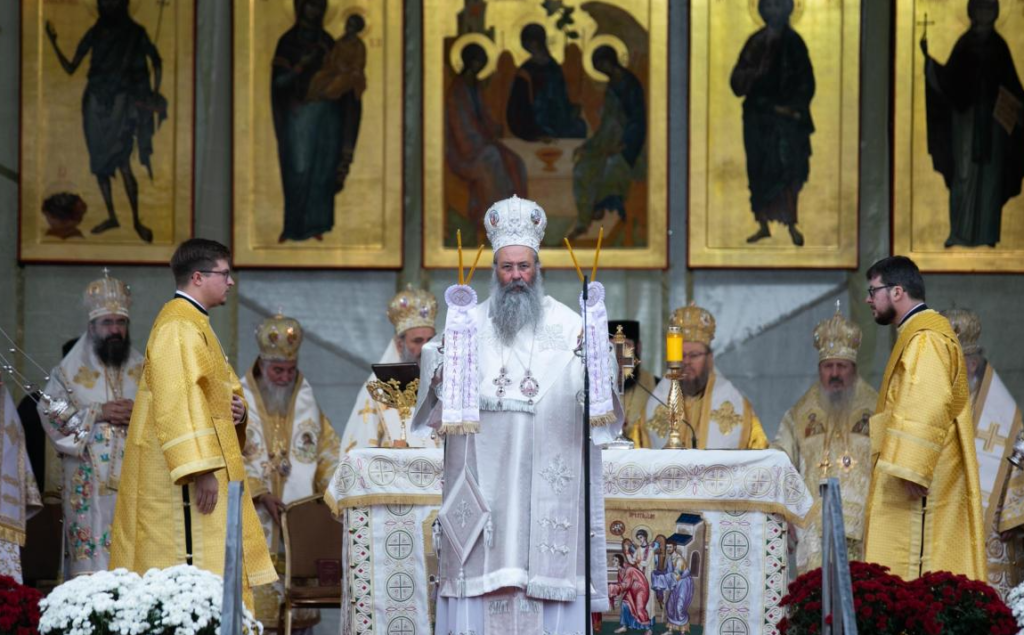 Ο Μητροπολίτης Κίτρους στην εορτή της Οσίας Παρασκευής της Επιβατινής στο Ιάσιο