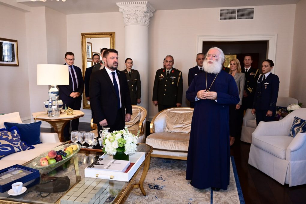 ΗΠΑ: Φωτορεπορτάζ από τη συνάντηση Πατριάρχη Αλεξανδρείας – Χαρδαλιά