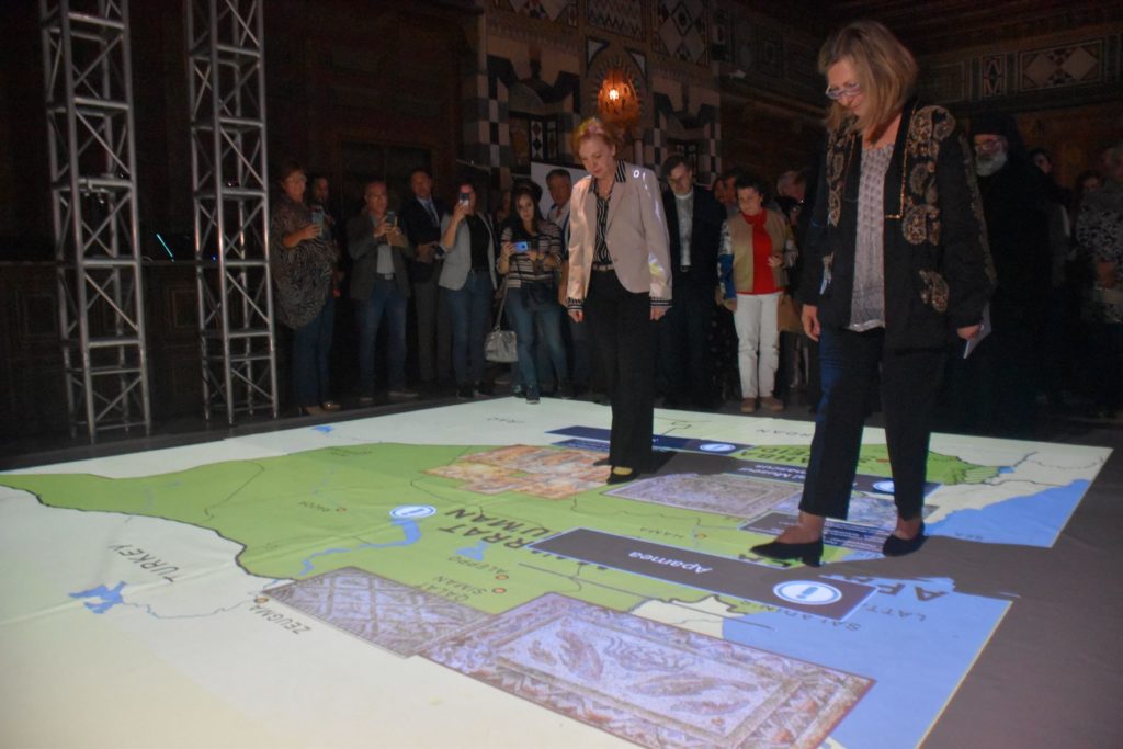 Εγκαίνια ψηφιακής έκθεσης ψηφιδωτών στη Δαμασκό