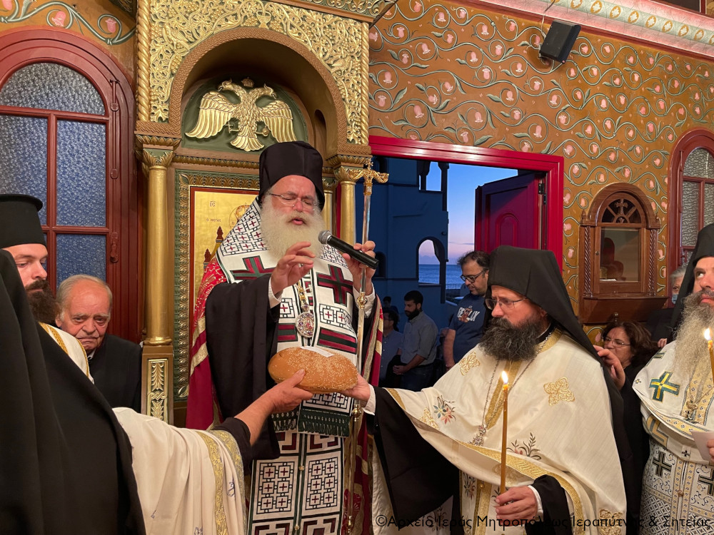 Εσπερινός της εορτής της μνήμης του Οσίου Ιωάννου του Ερημίτη και των 98 Οσίων Θεοφόρων Πατέρων