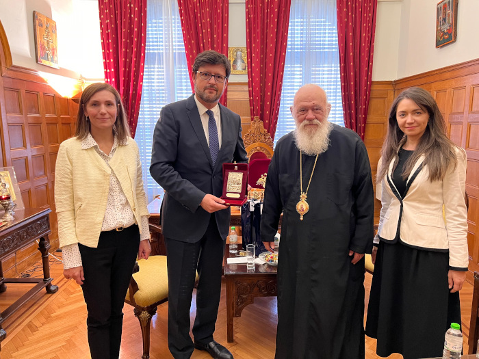 Ο Αρχιεπίσκοπος Αθηνών συναντήθηκε με τους Πρέσβεις της Κούβας και της Μολδαβίας στην Ελλάδα