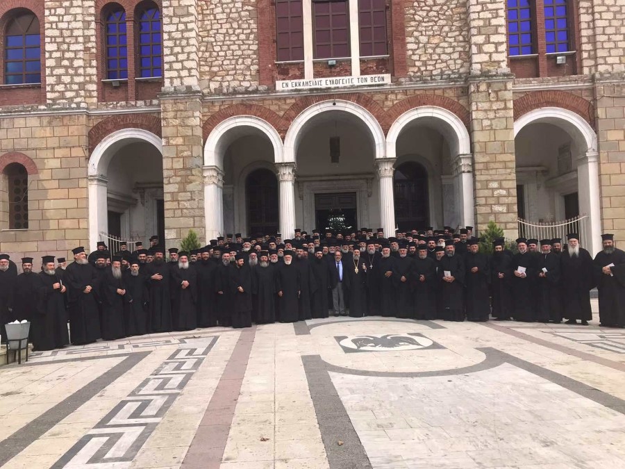 Ιερατική Σύναξη στην Ιερά Μητρόπολη Θεσσαλιώτιδος και Φαναριοφερσάλων