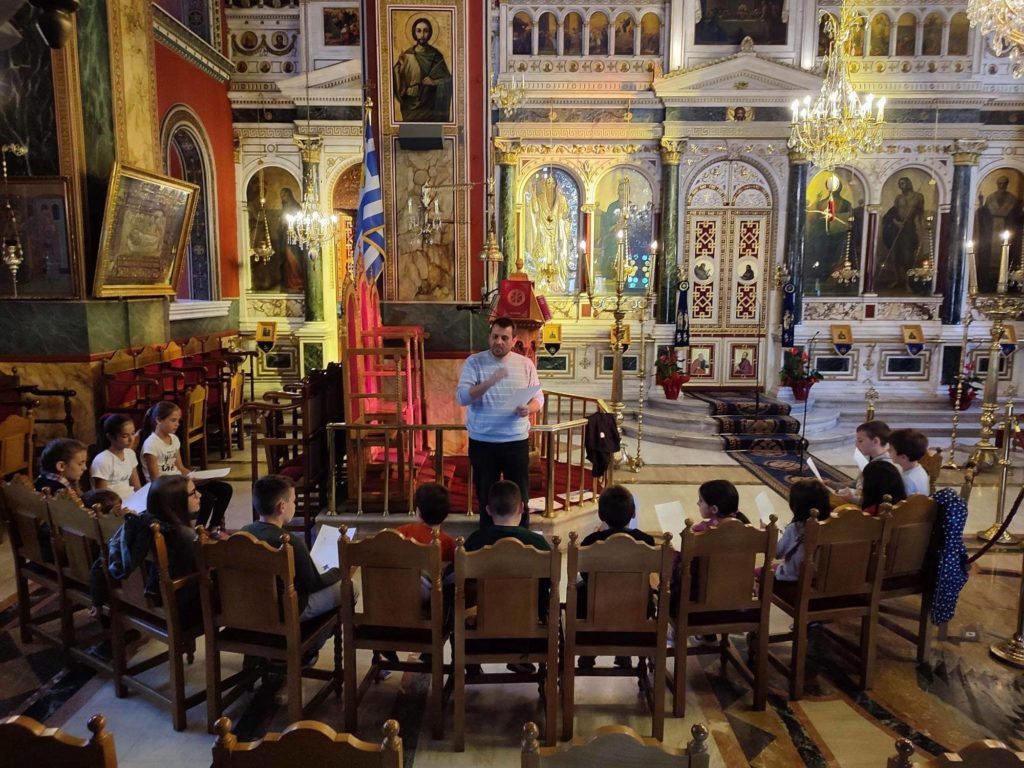 Ξεκίνησαν τα μαθήματα παιδικής Βυζαντινής Χορωδίας στην Τρίπολη