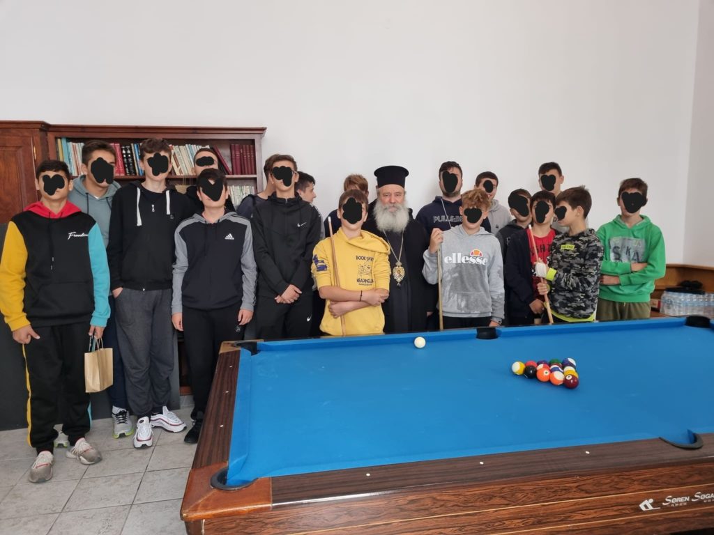 Συνάντηση Μητροπολίτη Εφραίμ με μαθητές από το Γυμνάσιο και Λύκειο Ύδρας