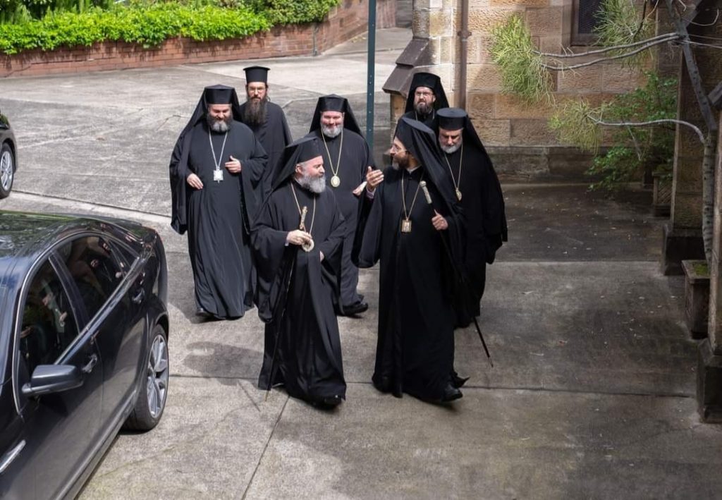 متروبوليت كيركلاريلي يمثل البطريرك في لقاءاكليروس استراليا الاول