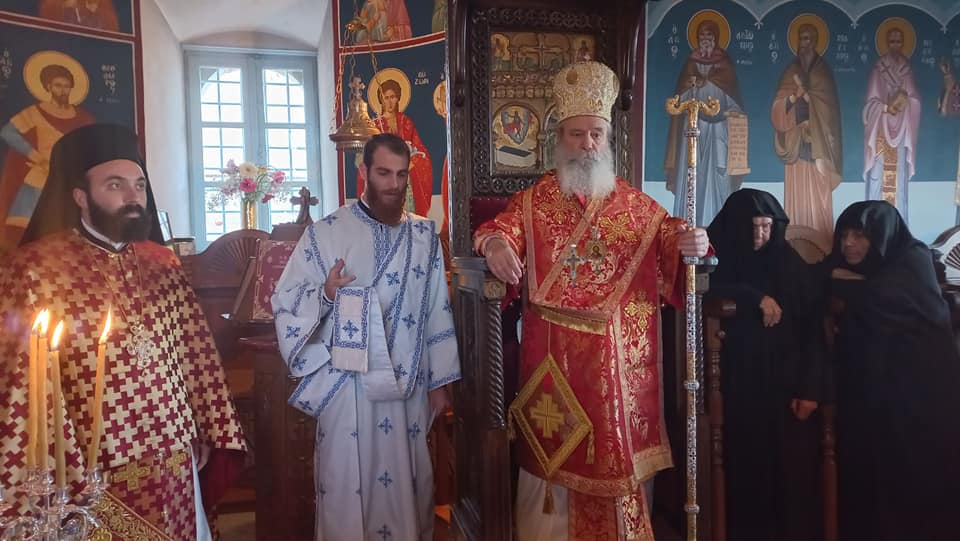 Ο Μητροπολίτης Ύδρας στην εορτάζουσα Ιερά Μονή Αγίας Ματρώνας