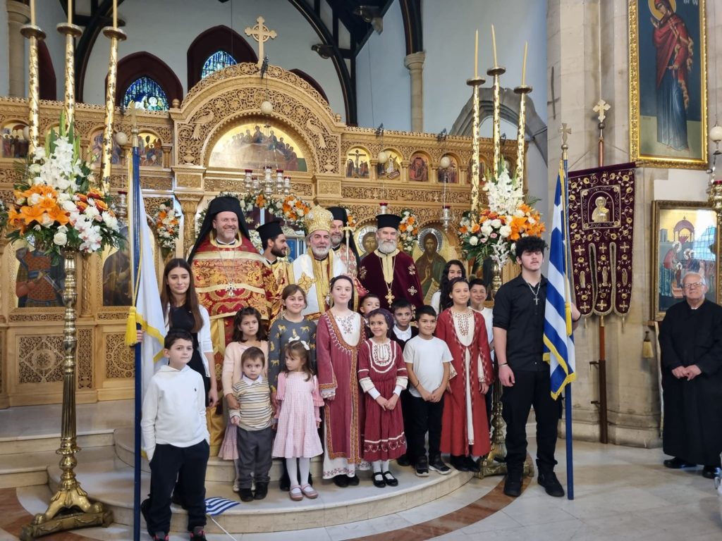Η εορτή του Αγίου Δημητρίου στο Λονδίνο από τον Αρχιεπίσκοπο Νικήτα