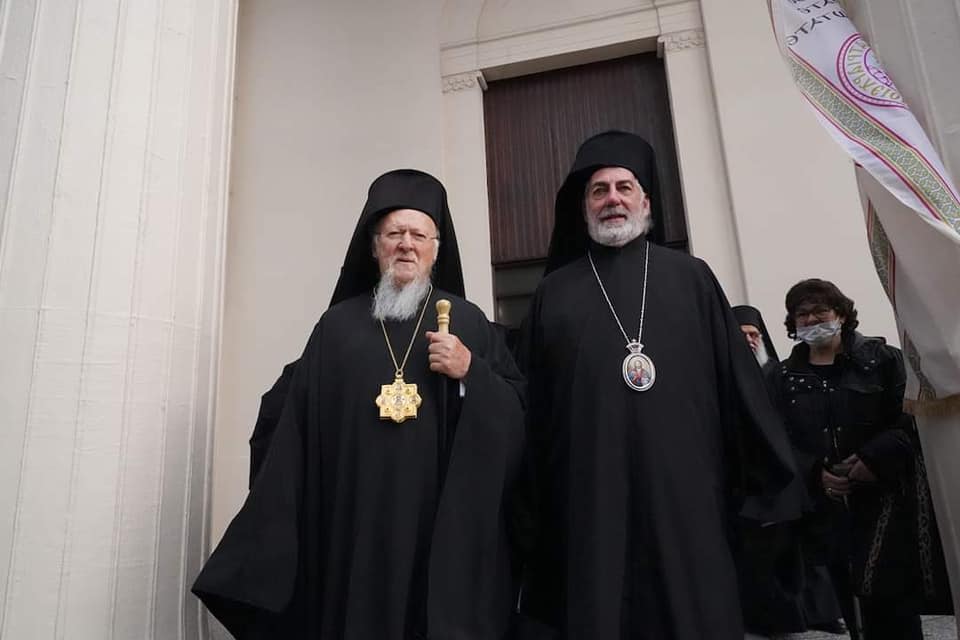 استقبال صاحب القداسة كنيسة جميع القديسين لندن