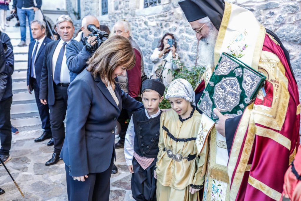 Η Κατερίνα Σακελλαροπούλου για τα 110 χρόνια απελευθέρωσης της Σαμοθράκης