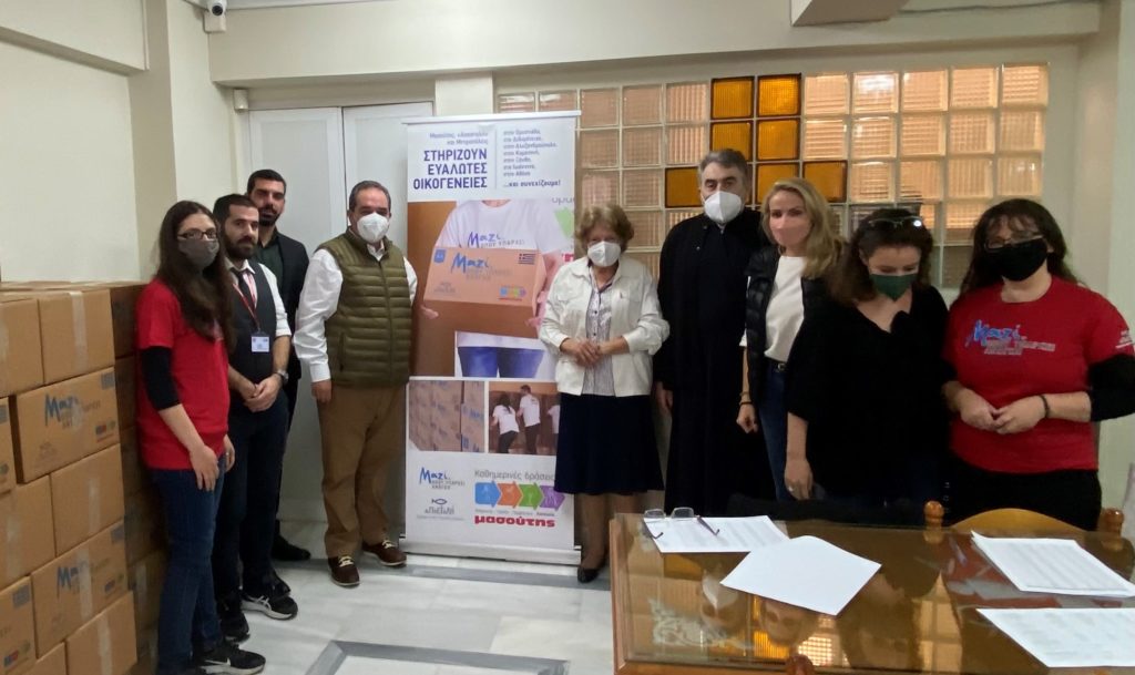 Η «ΑΠΟΣΤΟΛΗ» της Αρχιεπισκοπής στηρίζει 2.500 οικογένειες της Αθήνας