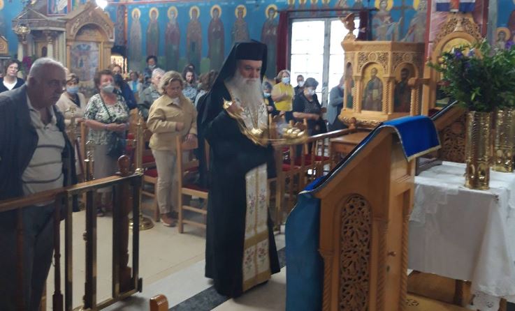 Η 10η μέρα της Παμφθιωτικής Λιτανείας στα Καμένα Βούρλα