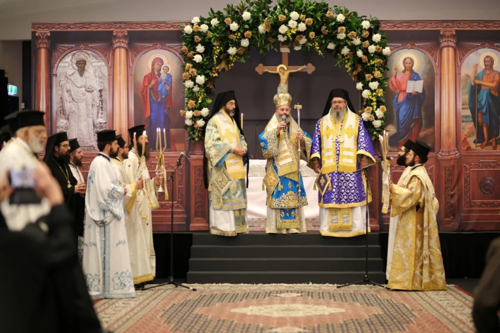 The historic first National Clergy Synaxis concluded with a Poly-Hierarchical Divine Liturgy (Video)