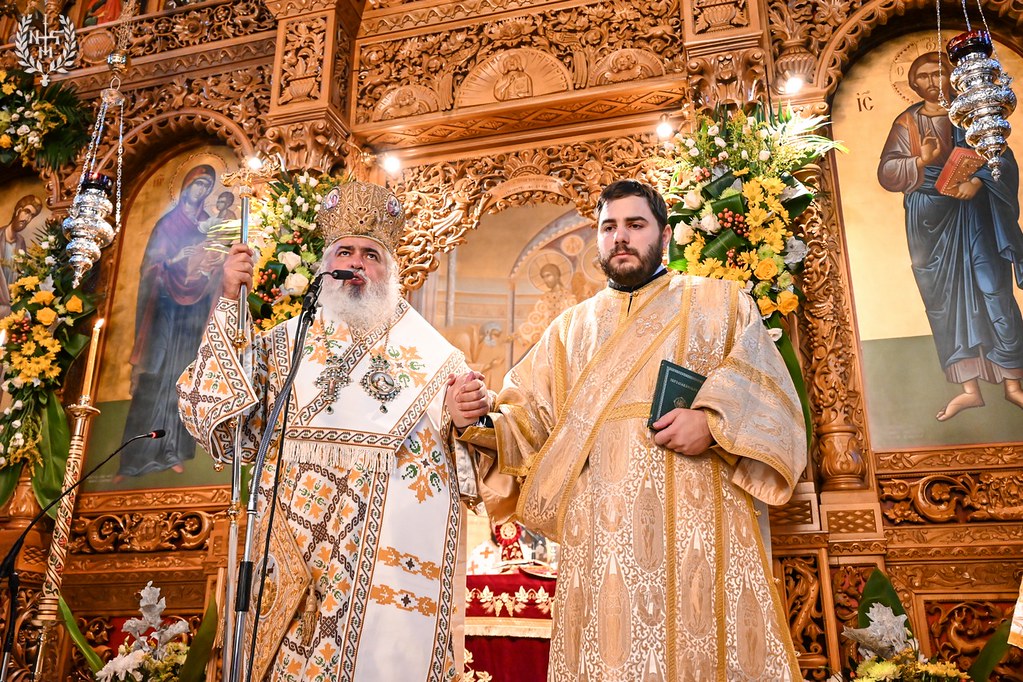 Χειροτονία Διακόνου στον πανηγυρίζοντα Ι.Ν. Αγίου Λουκά Σταυρουπόλεως