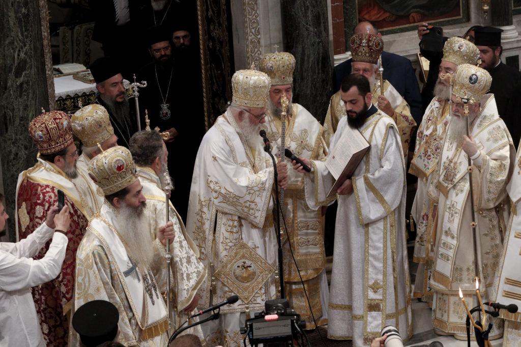 Φωτογραφίες από την χειροτονία του Μητροπολίτη Γόρτυνος Νικηφόρου