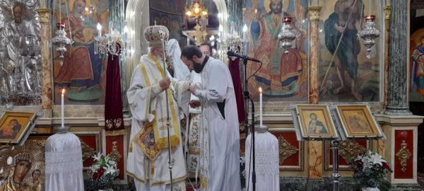Χειροτονία Πρεσβυτέρου στο Κάψια Μαντινείας