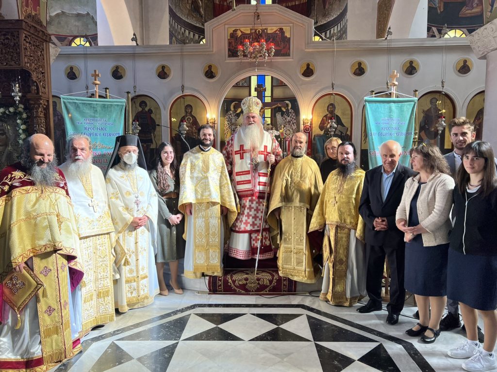 Η Σύναξη της Παναγίας Τριχερούσας στην Επανομή από τον Μητροπολίτη Ιουστίνο (ΦΩΤΟ)