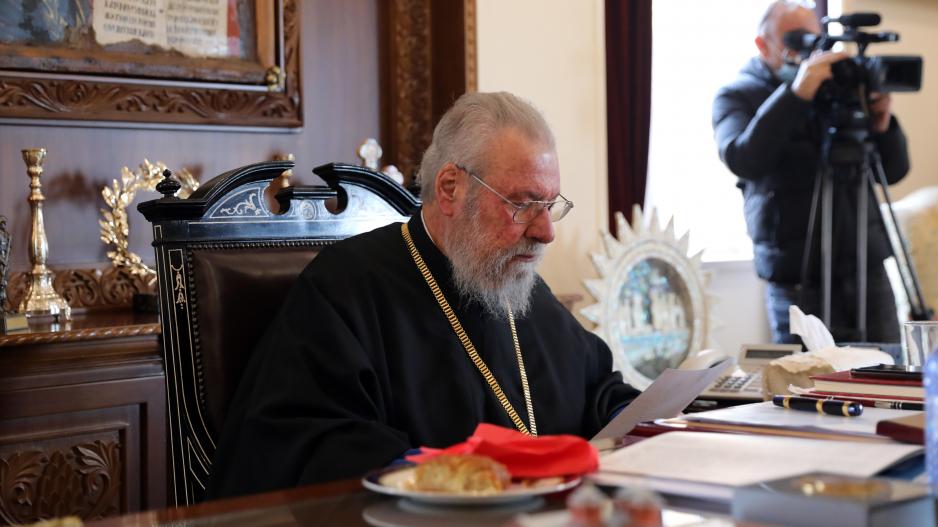 Με γενναιότητα αντιμετωπίζει την κατάστασή του ο Αρχιεπίσκοπος Κύπρου (audio)