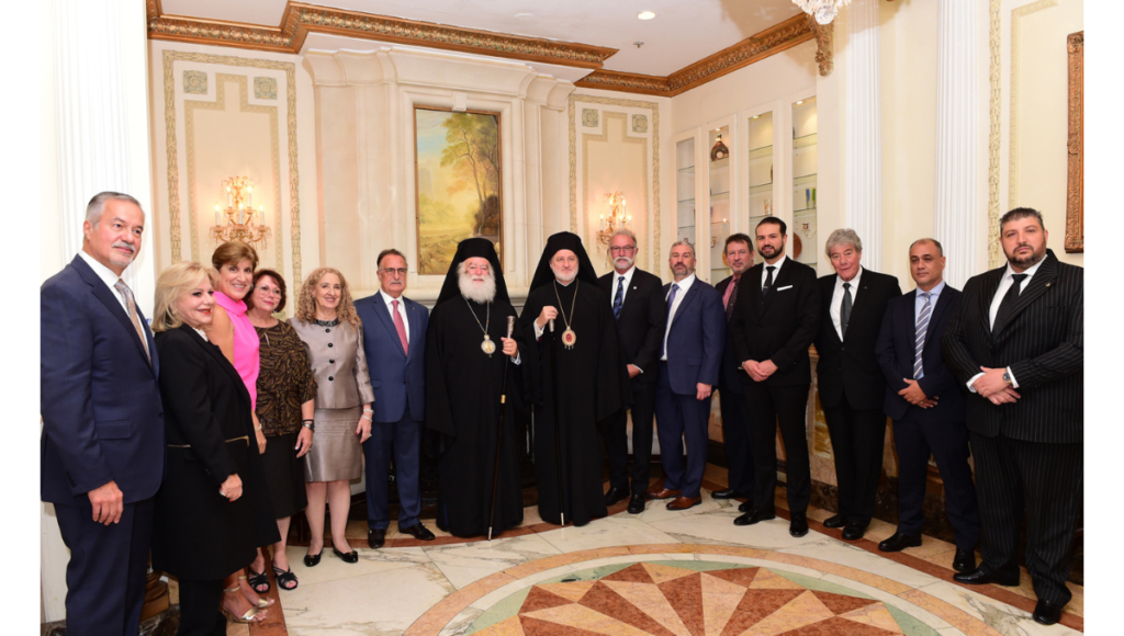 Pan Cretan Association Honors Patriarch Theodoros II