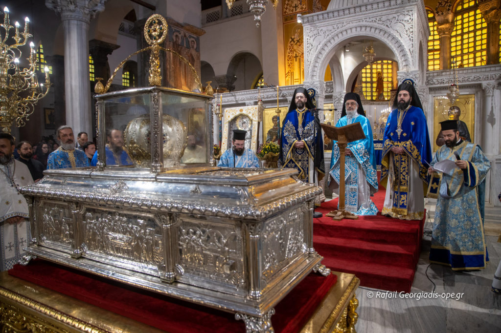 Μεταφορά της Λάρνακας των ιερών Λειψάνων του Αγίου Δημητρίου – Επέτειος Μακεδονικού Αγώνα