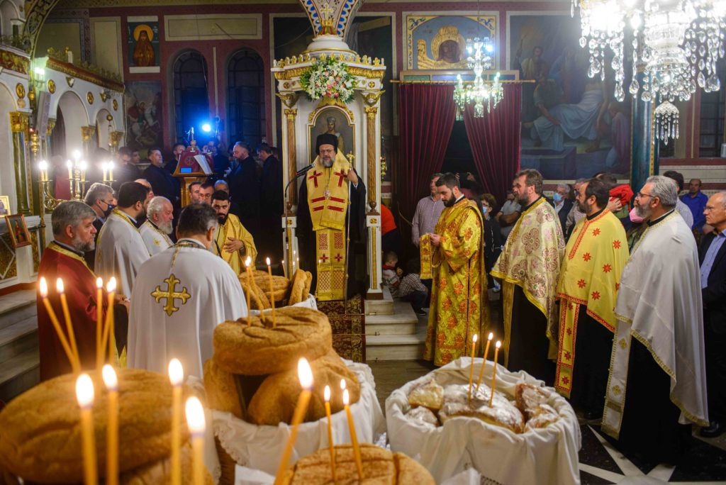 Ο Μέγας Εσπερινός του Αγίου Δημητρίου στην Ι. Μητρόπολη Μεσσηνίας