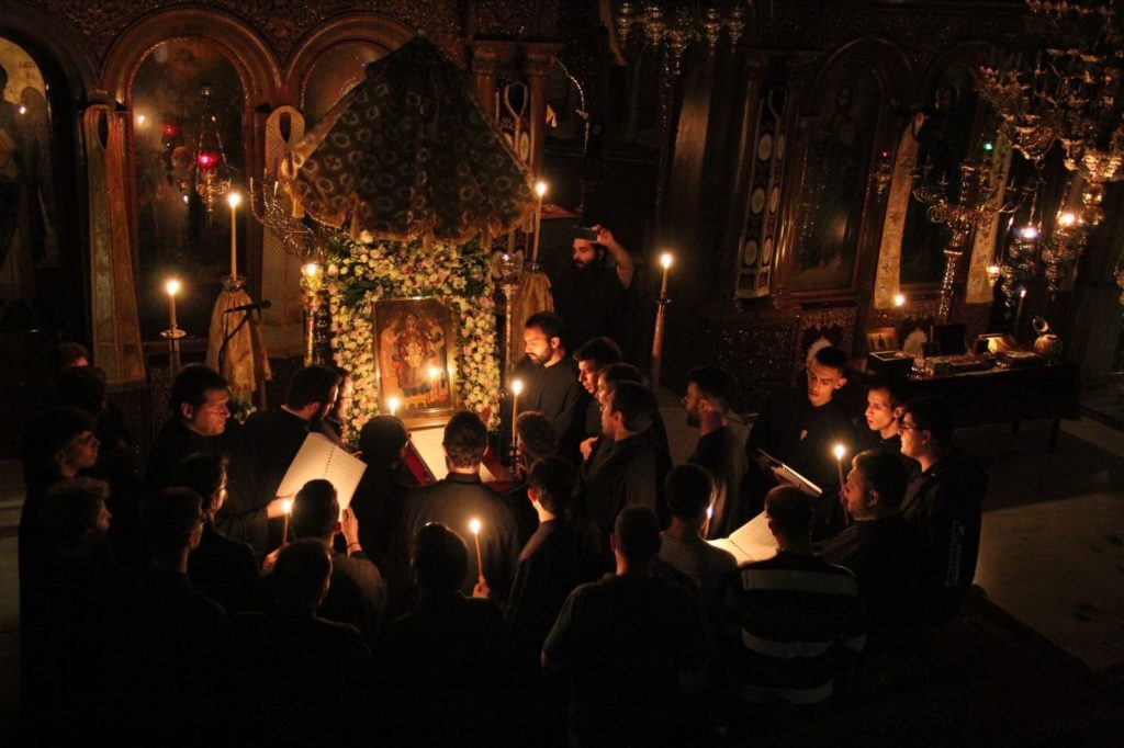Ολονύκτια αγρυπνία για την εορτή της Αγίας Σκέψης στον Ι.Ν. Υπαπαντής του Κυρίου Πειραιά